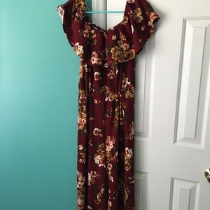 Altard state burgundy jumpsuit